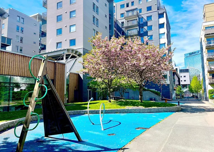 City Center Flat W Roof Top Terrace & Free Parking